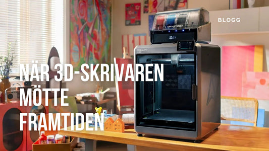 När 3D-skrivaren mötte framtiden: En ny teknisk era är här