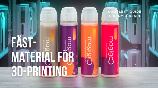 Vad är fästmaterial för 3D-printing – och behöver jag det verkligen?