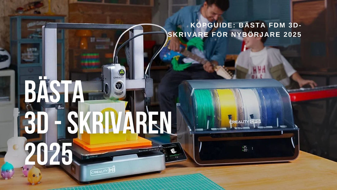 Köpguide: Bästa FDM 3D-skrivare för nybörjare under 4000 kr
