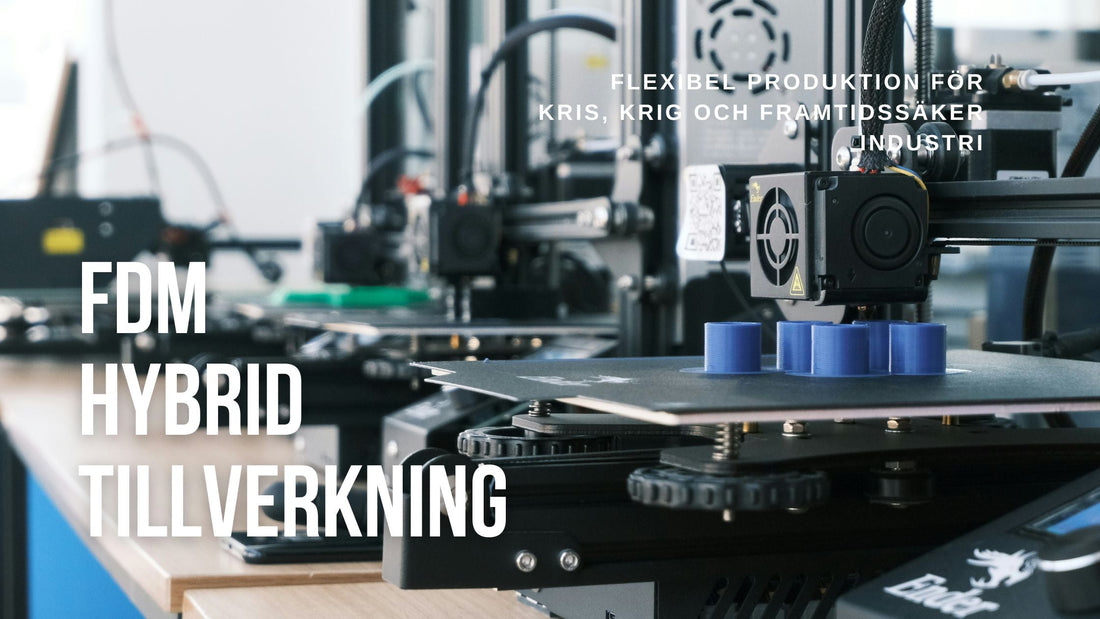 Så integrerar du FDM 3D-printing i hybridtillverkning – och varför du måste börja nu