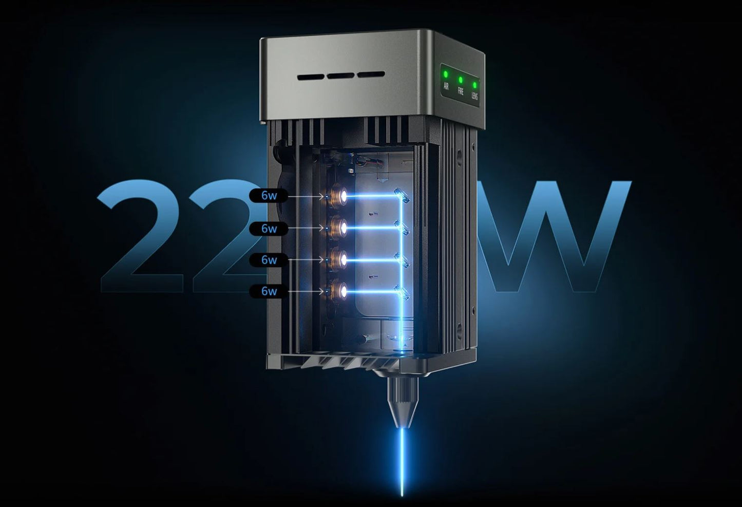 Creality Laser Falcon 2 Engraver - 22W