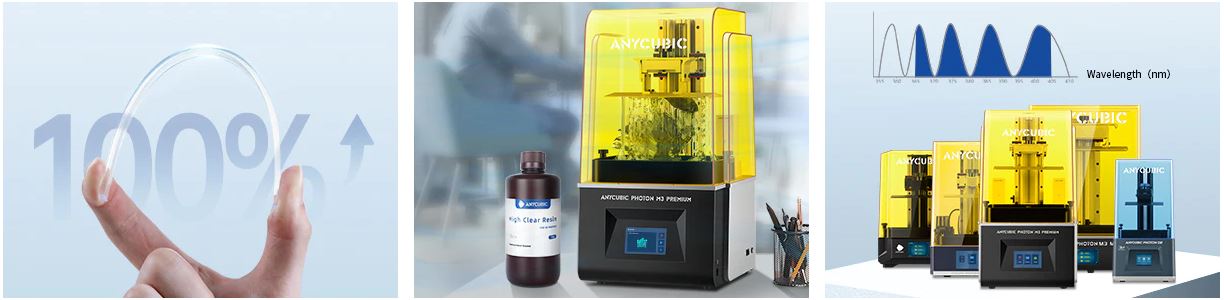 Anycubic - High Clear Resin 1kg