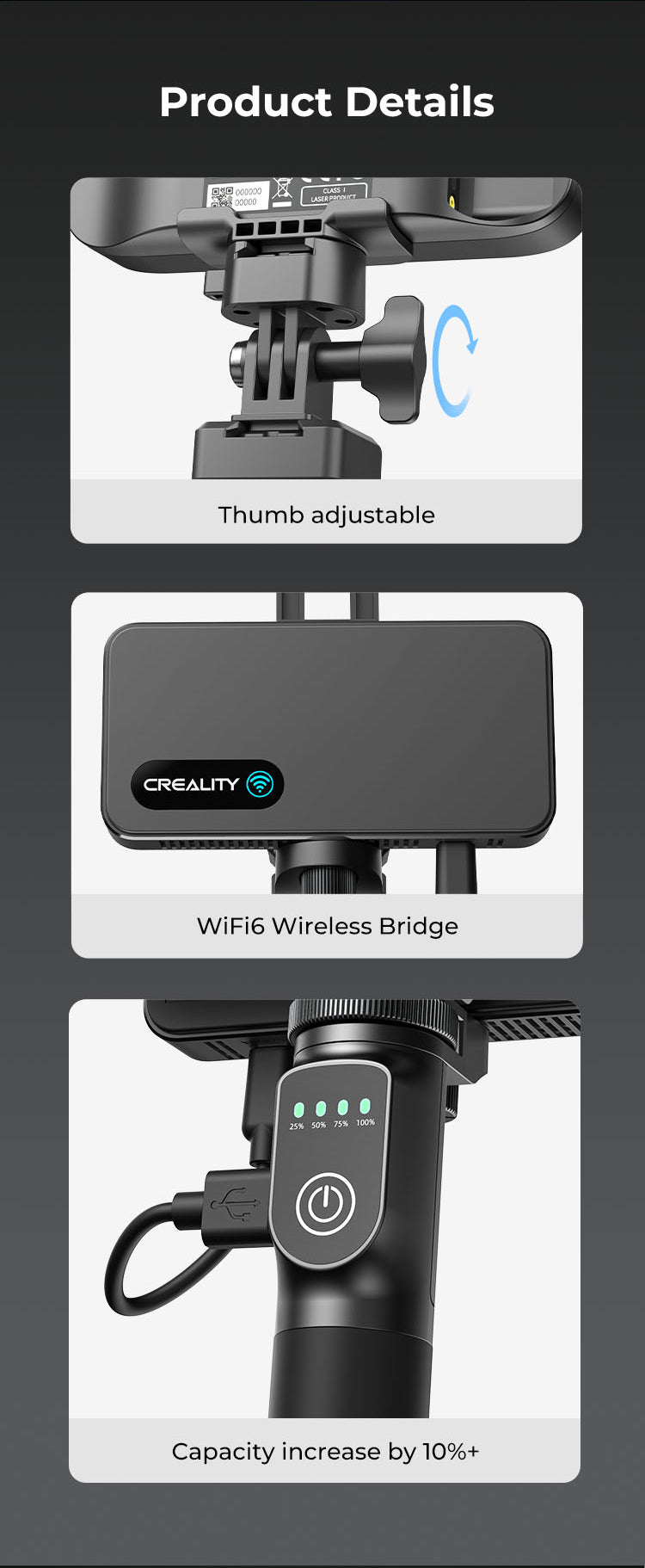 Creality Upgrade Kit for Ferret Wireless Scanning