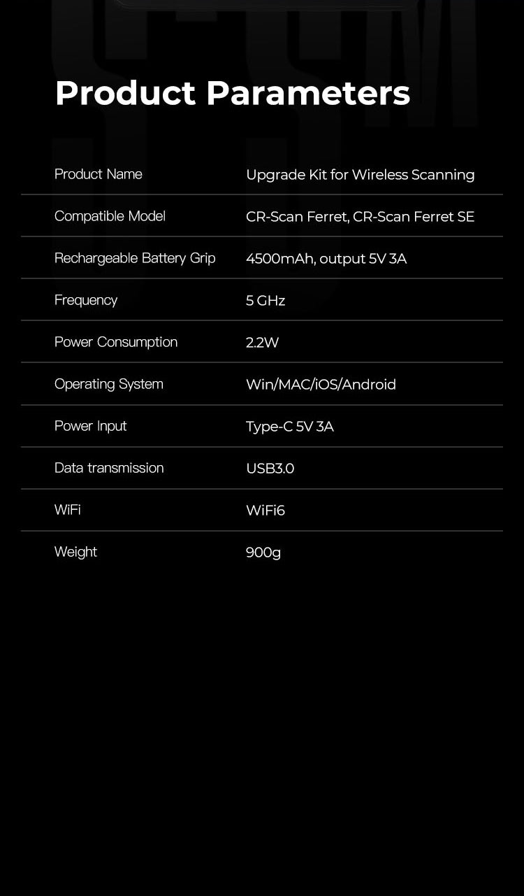 Creality Upgrade Kit for Ferret Wireless Scanning