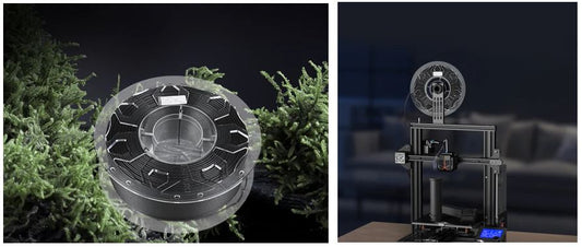 Creality CR-PLA Carbon - 1.75 mm - 1 kg