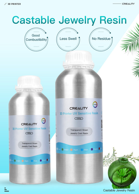 Creality LCD Jewelry Cast Resin - Green - 500g