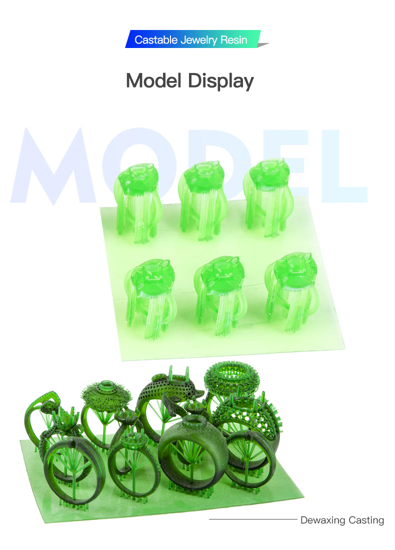 Creality LCD Jewelry Cast Resin - Green - 500g