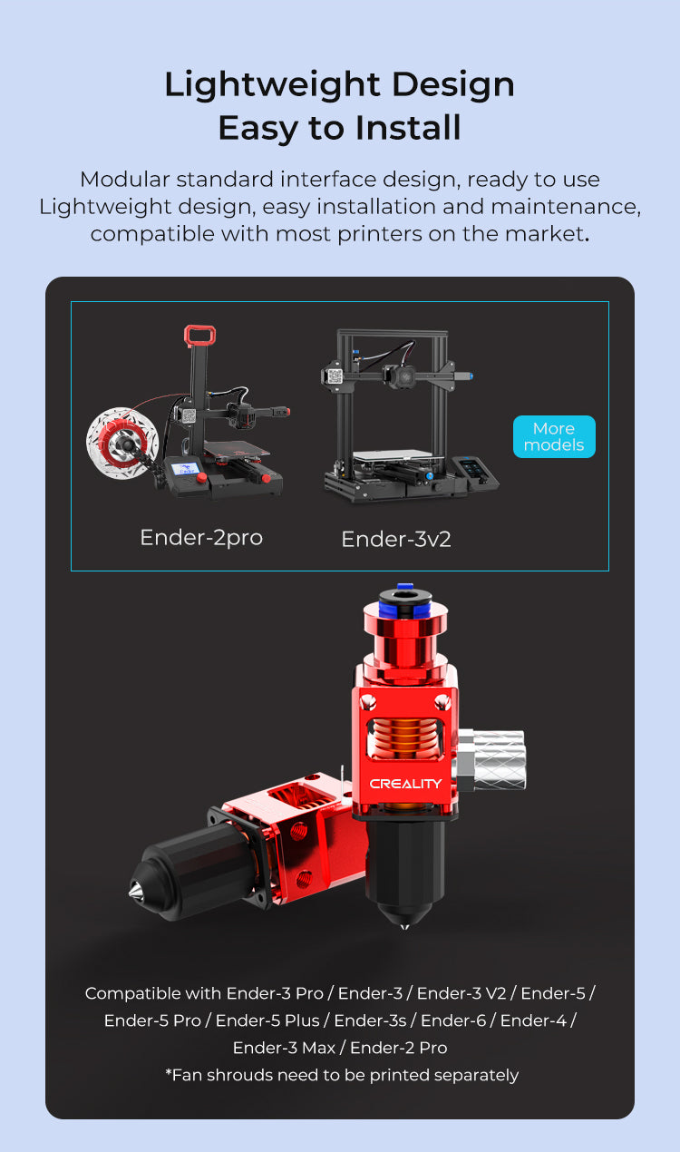 Creality 3D Spider Water-cooled Ceramic Hotend