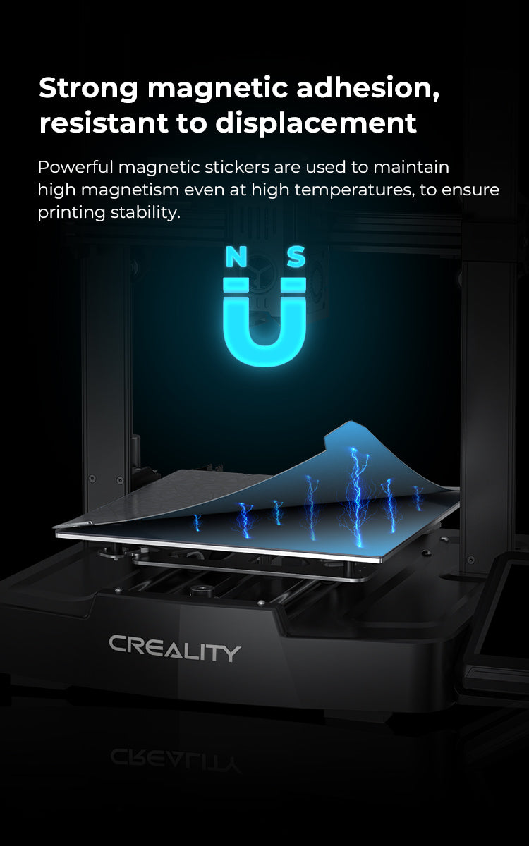 Creality Dual-Sided Printing Platform Board Kit - Glossy PEO + Coated PEI
