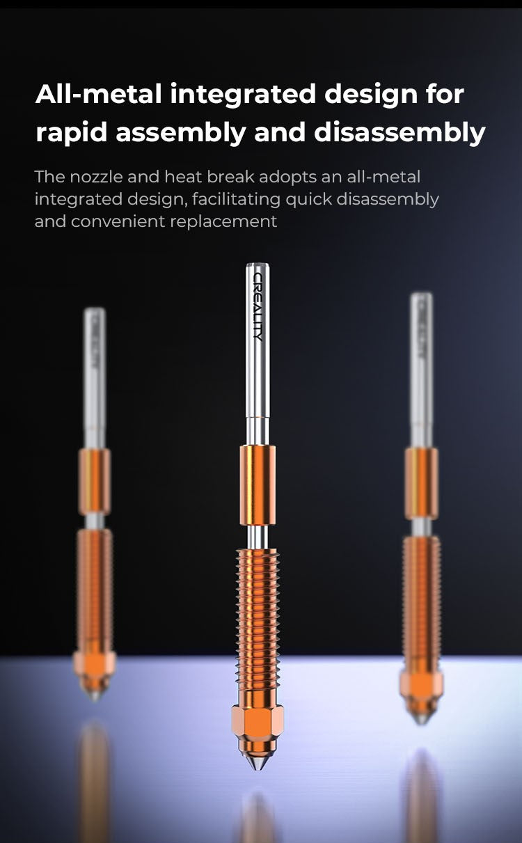 Creality 3D Unicorn Quick-Swap Nozzle - 0.4mm