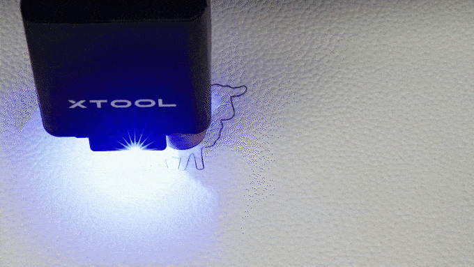 xTool M1 10W - Desktop Hybrid Laser & Blade Cutting Machine