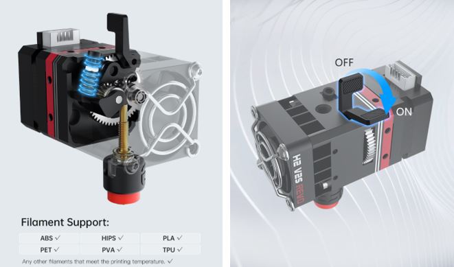 BIQU H2 V2S REVO 24V Extruder