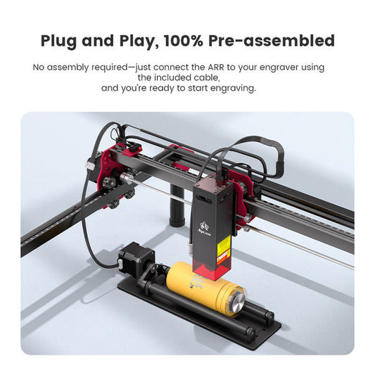 AlgoLaser Simple Rotary Roller for Pixi