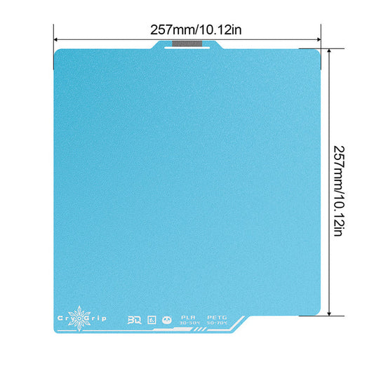 BIQU Panda BuildPlate CryoGrip Pro for Bambu X1/P1/A1 - Frostbite