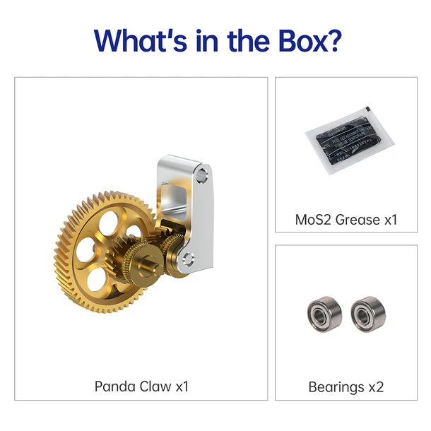 BIQU Panda Claw Extruder Gear Set for Bambu X1/P1