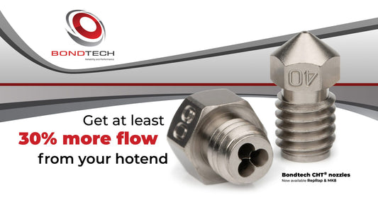 Bondtech CHT® MK8 Coated Brass Nozzle 0,6 mm -1 pcs