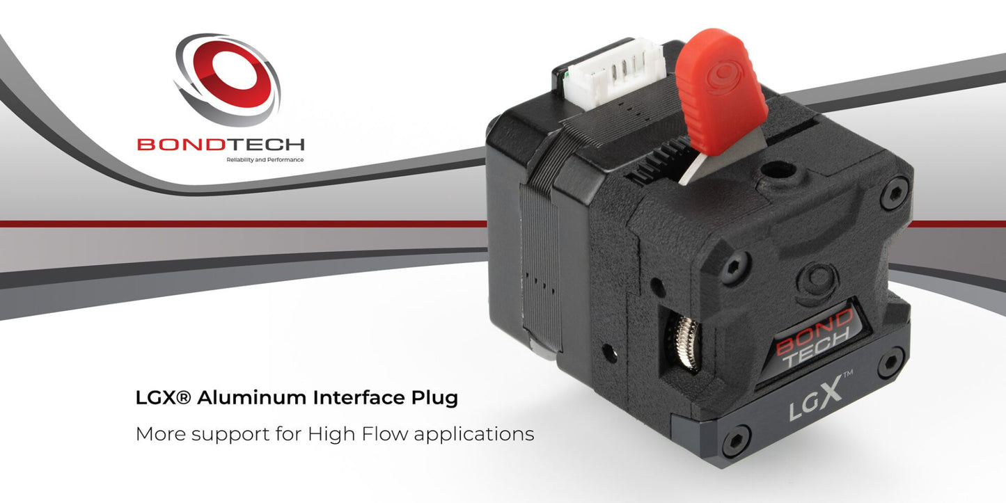 Bondtech LGX® Aluminum DD Interface Plug