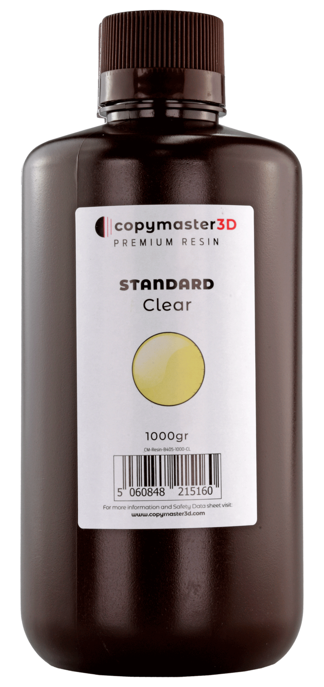 Copymaster3D Standard UV Resin - 1000 ml - Clear