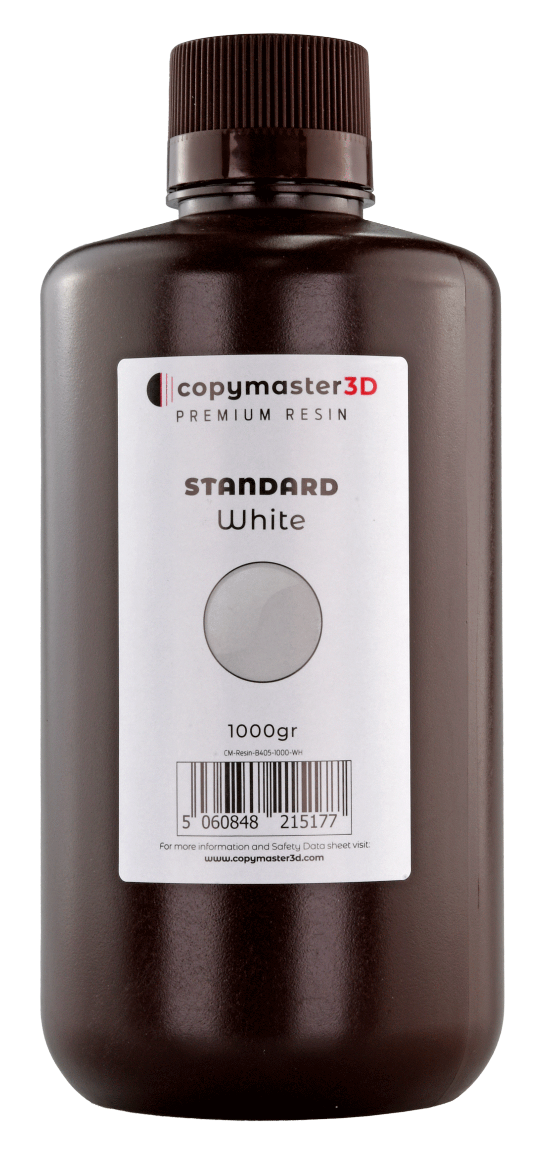 Copymaster3D Standard UV Resin - 1000 ml - White
