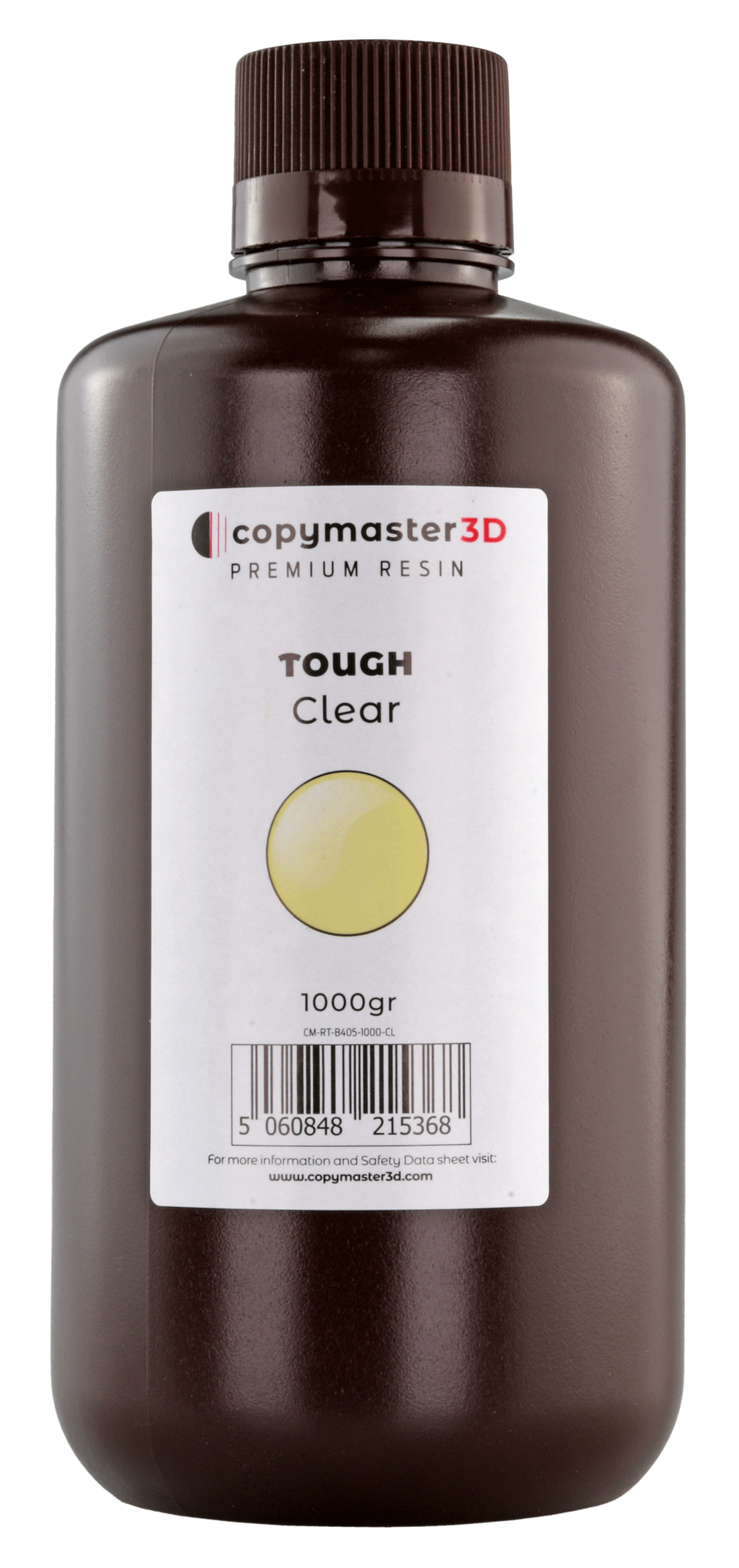 Copymaster3D Tough UV ABS Like Resin - 1000 ml - Clear
