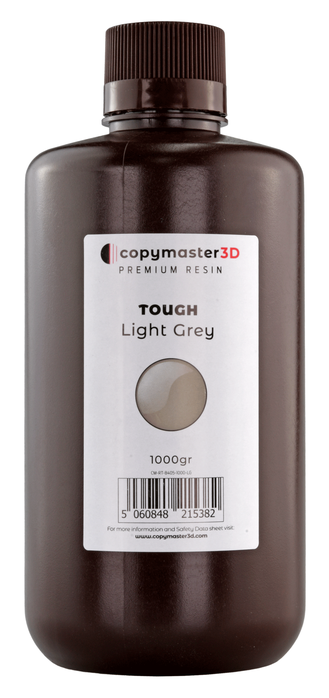 Copymaster3D Tough UV ABS Like Resin - 1000 ml - Light Grey