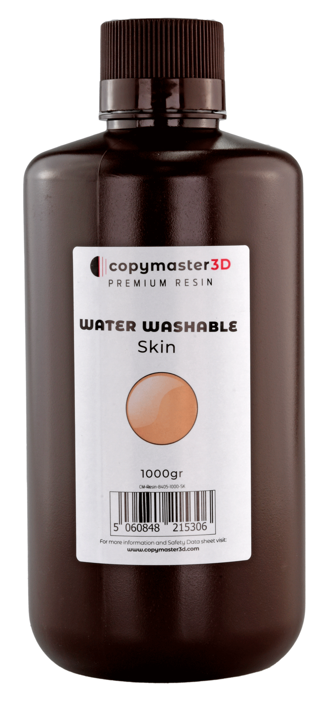 Copymaster3D Water Washable UV Resin - 1000 ml - Skin