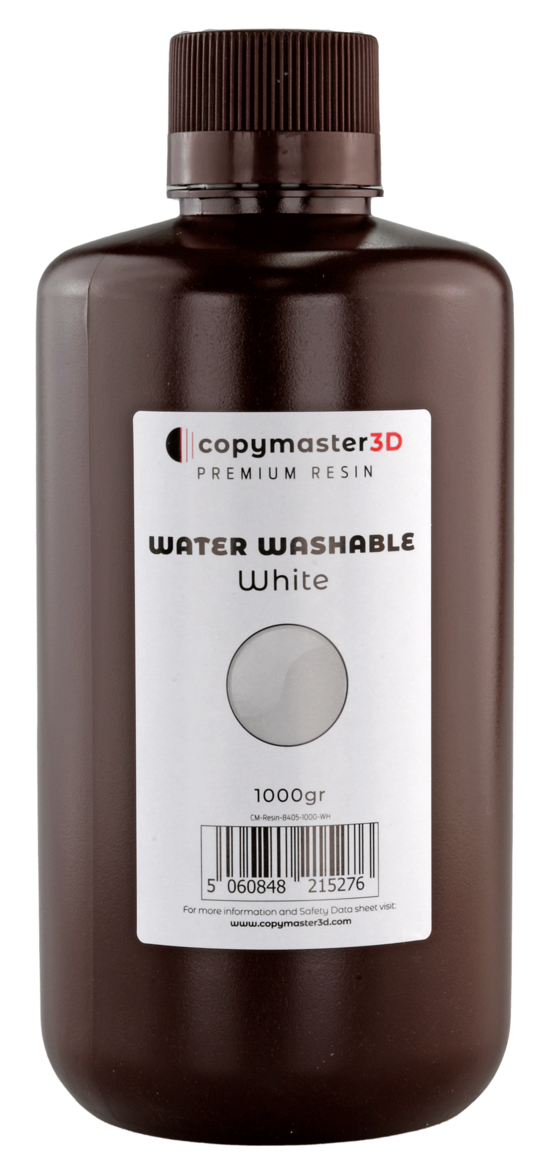 Copymaster3D Water Washable UV Resin - 1000 ml - White