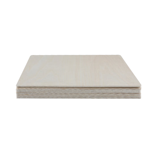 Creality Falcon Series Basswood Plywood Sheets 200 x 200 x 3mm - 10pcs