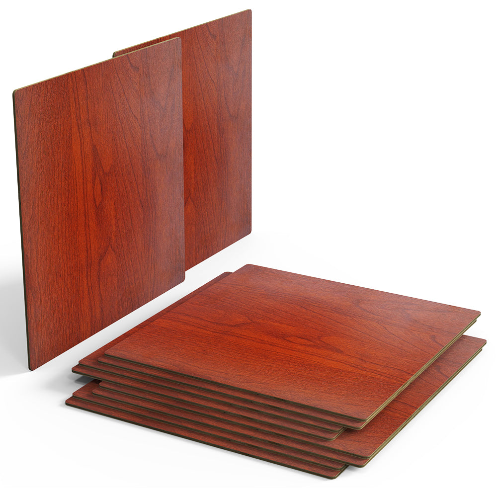 Creality Falcon Series Rosewood Plywood Sheets 300 x 300 x 3mm - 10pcs