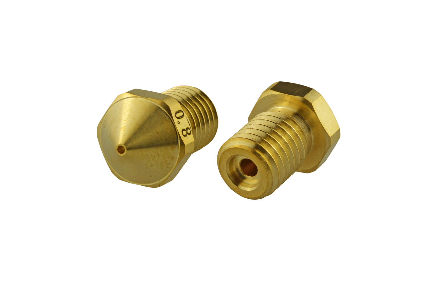 Flashforge Guider II Brass Nozzle for High Temp. Hot-End 0.8 mm