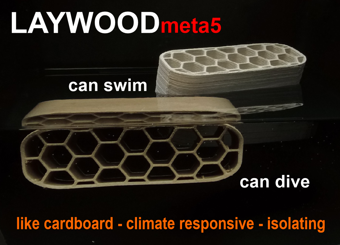 LayFilaments LAYWOODmeta5 Filament - 1.75mm - 250 g
