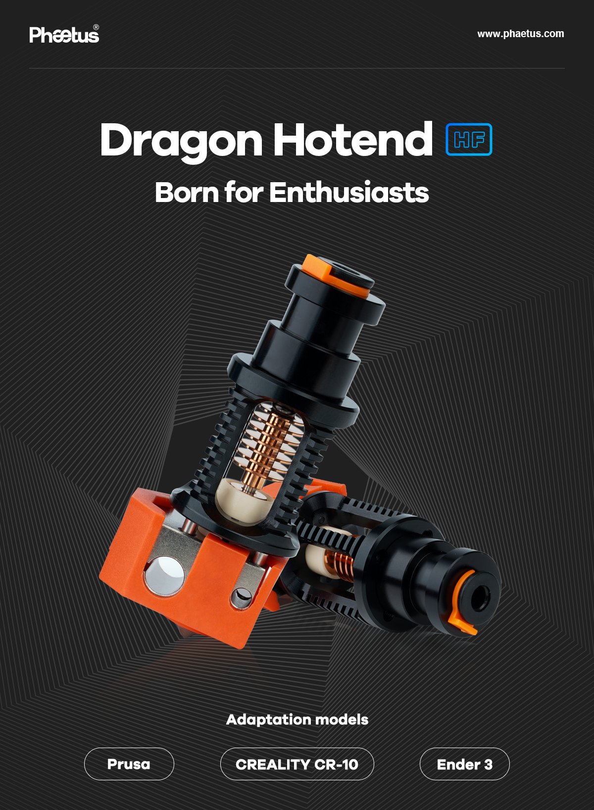 Phaetus Dragon High Flow Hot-End