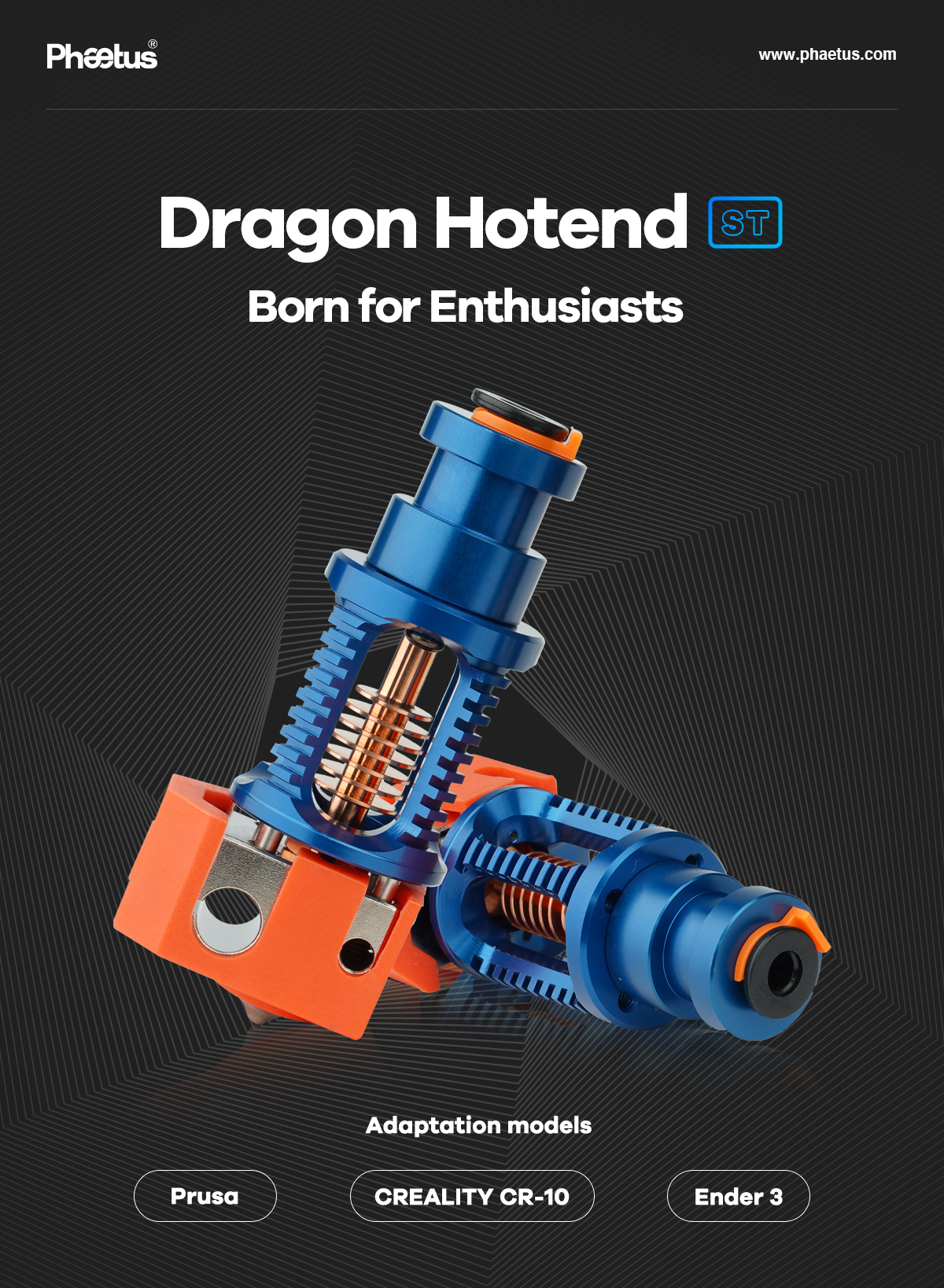 Phaetus Dragon Standard Flow Hot-End
