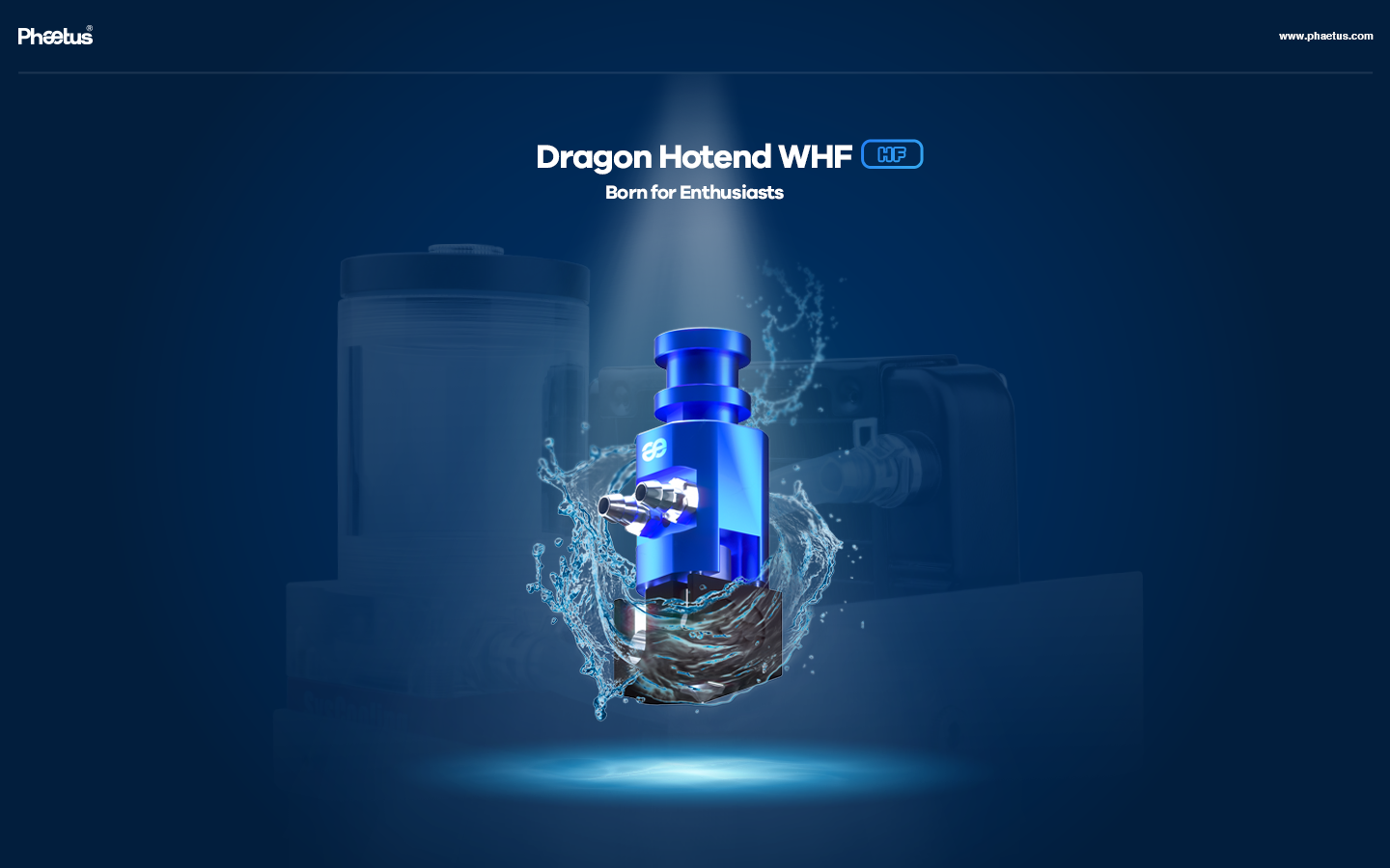 Phaetus Dragon Water Hotend - WHF Black