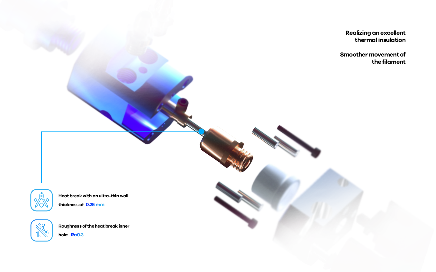 Phaetus Dragon Water Hotend - WHF Black