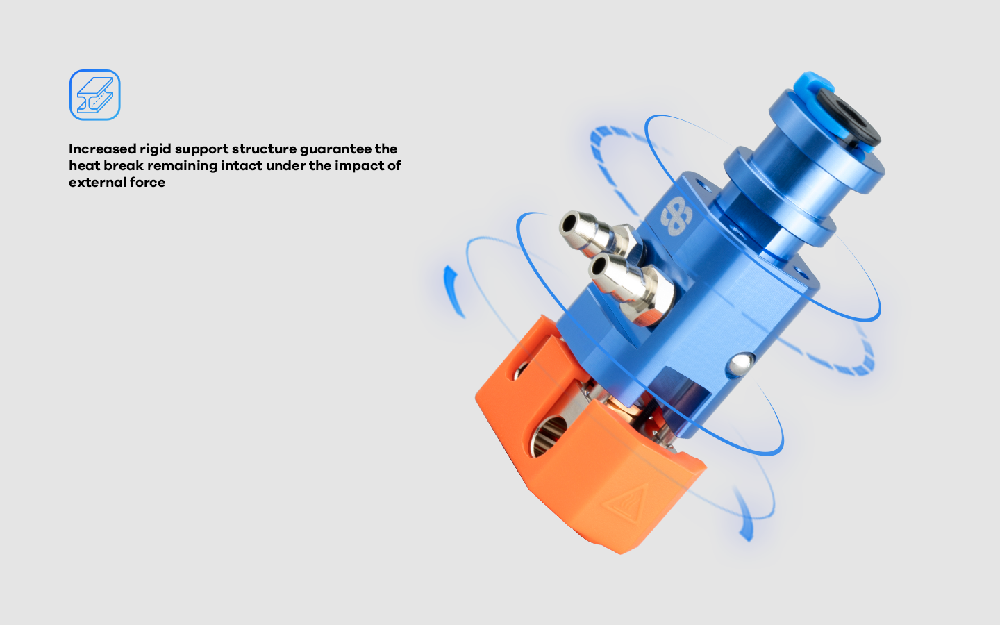 Phaetus Dragon Water Hotend - WST Blue