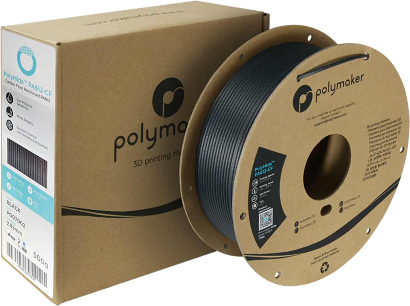 Polymaker PolyMide™ PA612-CF Black