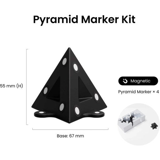 Revopoint - Pyramid Marker Kit (Magnetic)