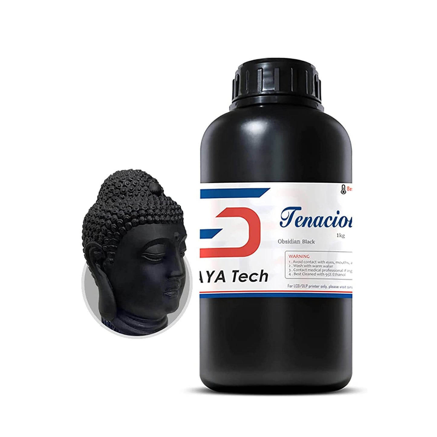 Siraya Tech Tenacious - 1 kg - 65D Obsidian Black