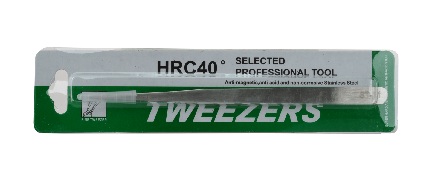 Stainless Steel Tweezers - Straight