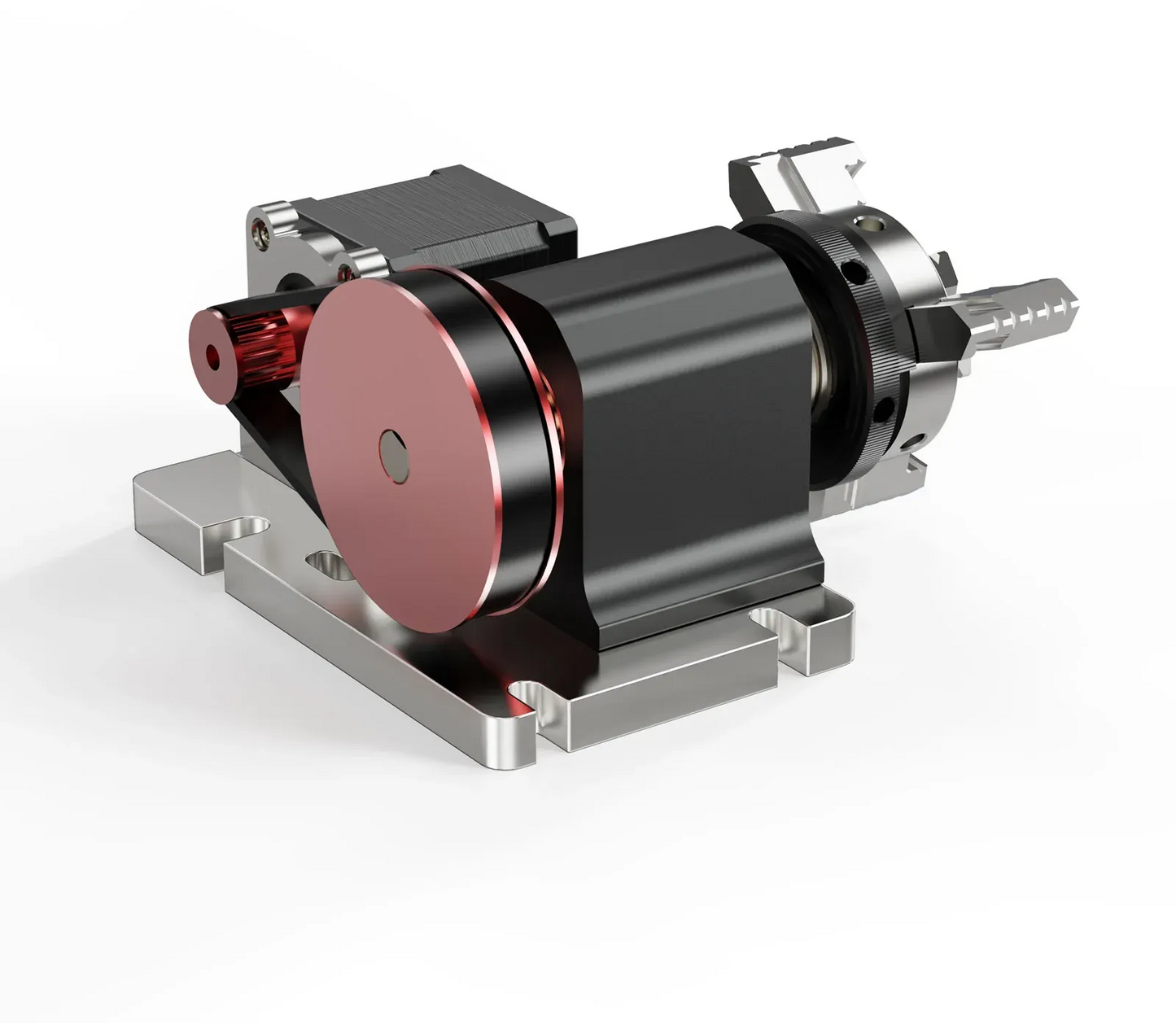 TwoTrees 4th Axis CNC Rotary Module Kit for TTC450