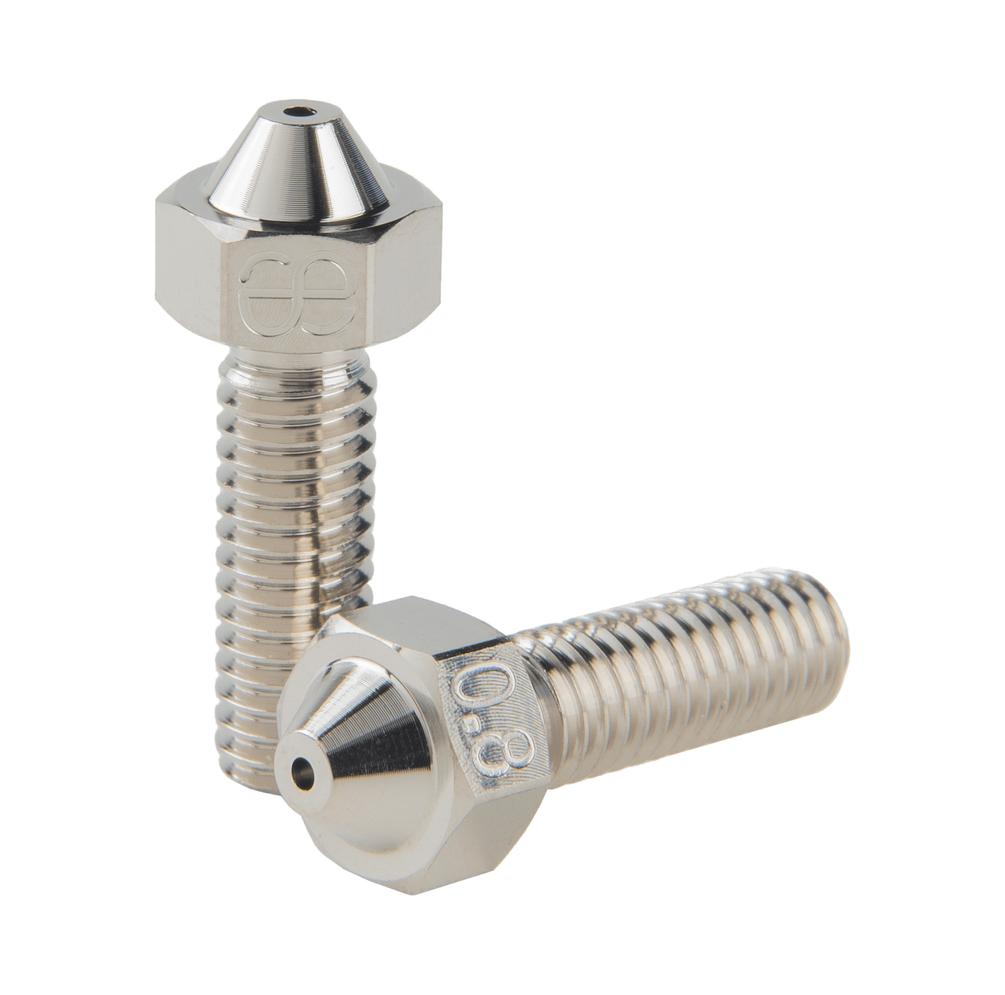 DropEffect XG M4 Threaded Plated Copper Nozzle 0.8/1.75mm