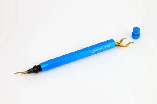 Avgradare med 3 titanbelagda blad