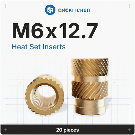 Gänginsats M6x12.7 - 20st