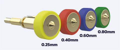 E3D RapidChange Revo™ Brass 1.75mm 0.4mm Nozzle