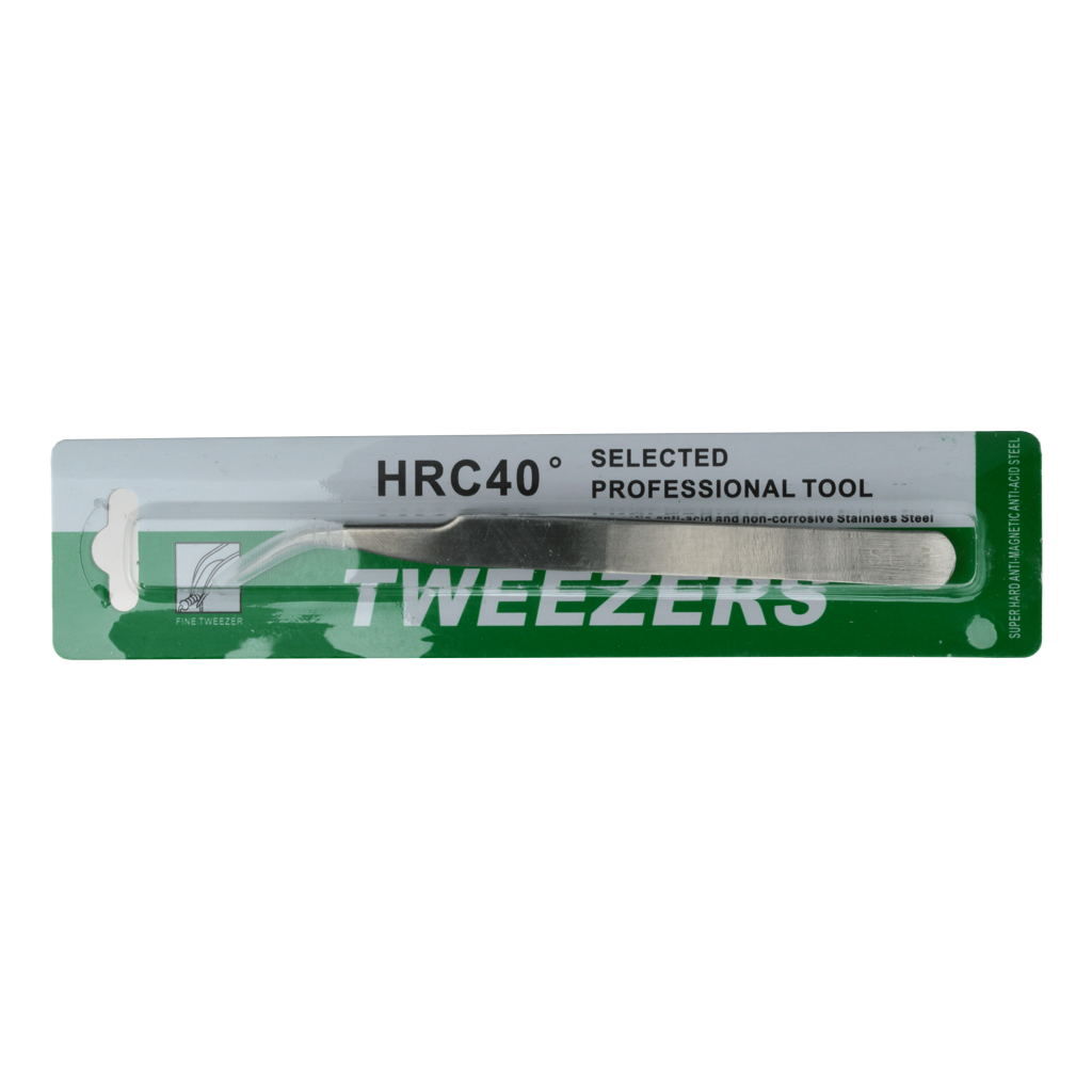 Stainless Steel Tweezers - Curved