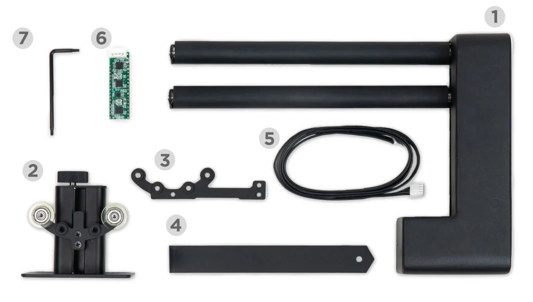 FLUX Rotary Module 2.0 Beambox & Beambox Pro
