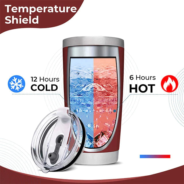 xTool Brick Red Stainless Steel Tumbler