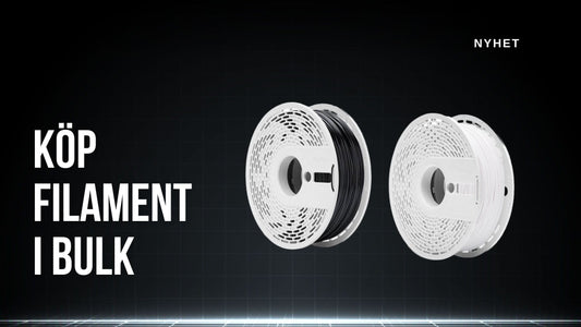 Köp filament i bulk – spara pengar och säkra produktionen