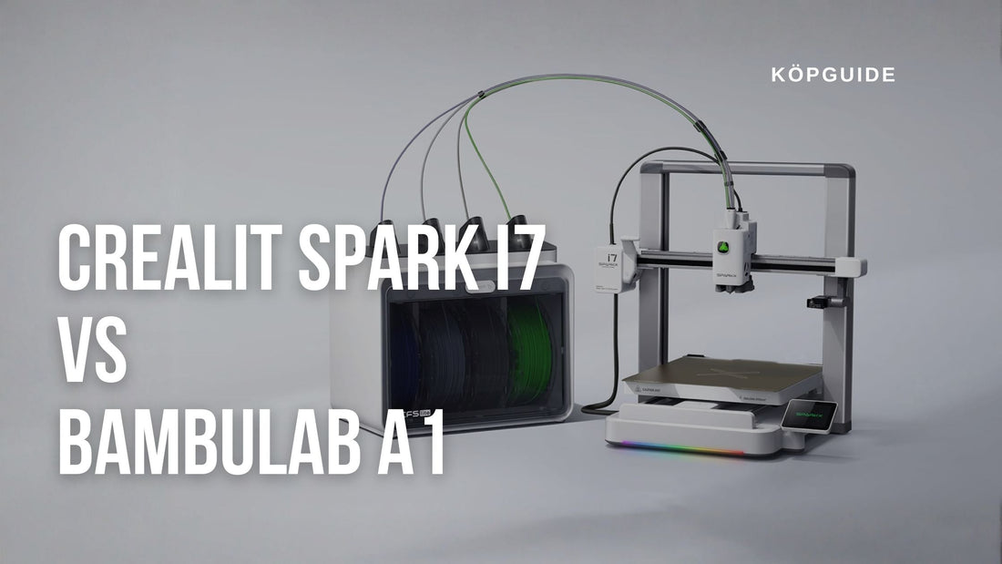 Bambu Lab A1 vs Creality SPARKX i7 Color Combo – vilken 3D-skrivare är bäst 2026?